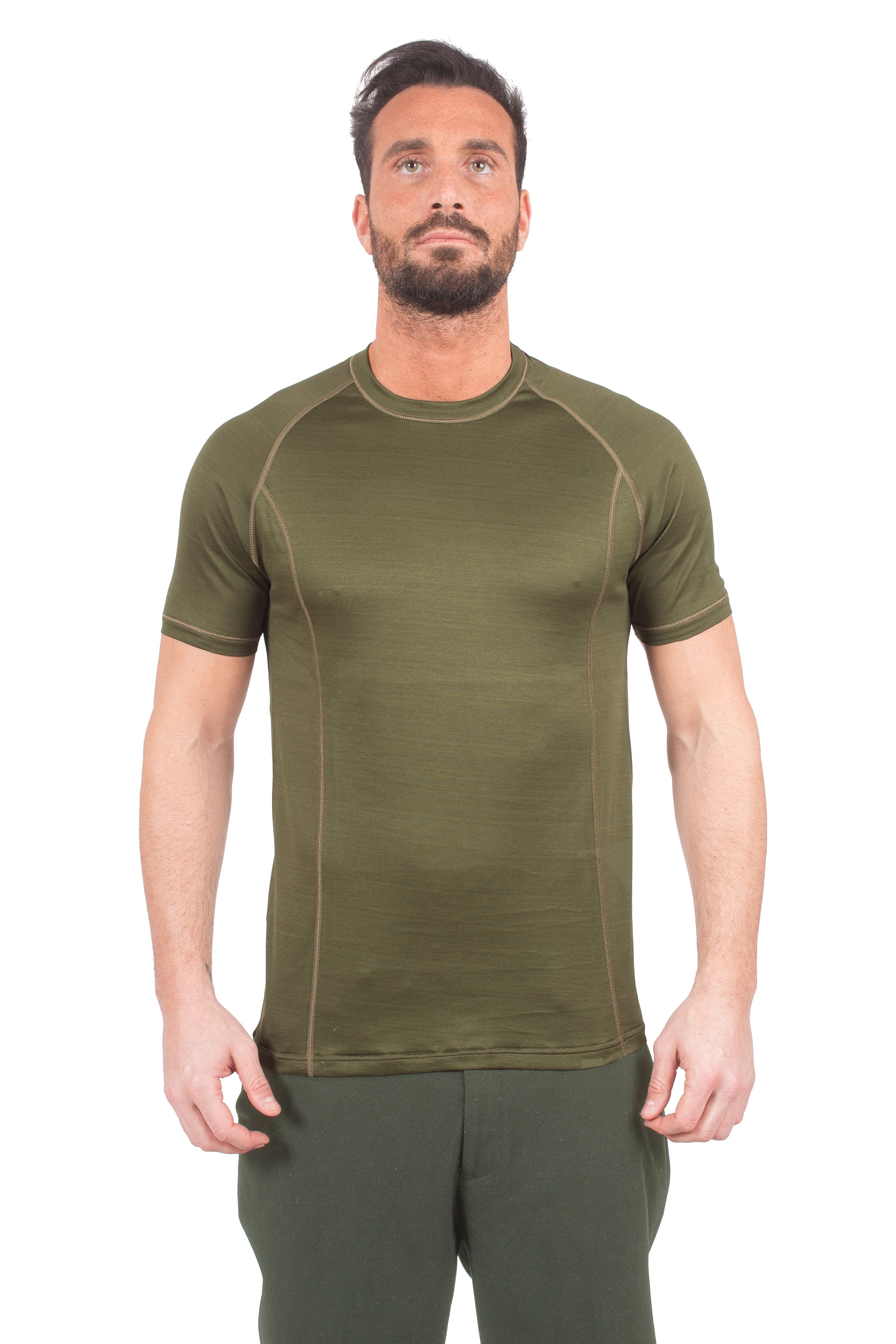 ARMY T-SHIRT OLIVE GREEN