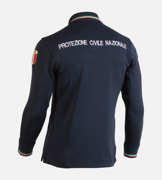 Long sleeved polo shirt Protezione Civile Nazionale