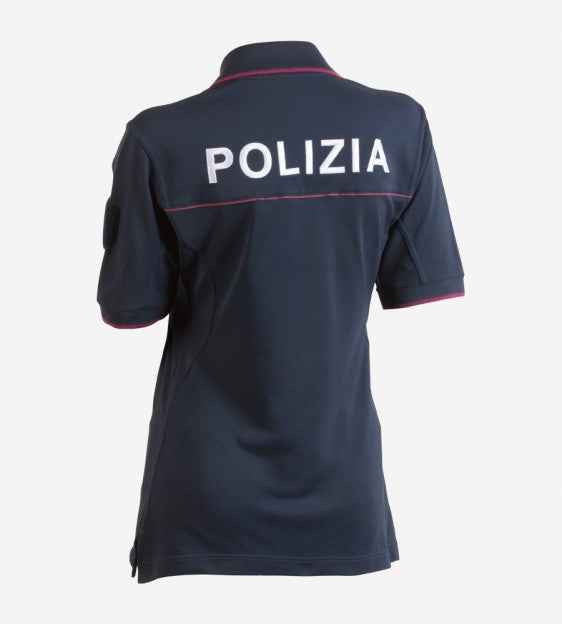 Polo shirt woman Polizia