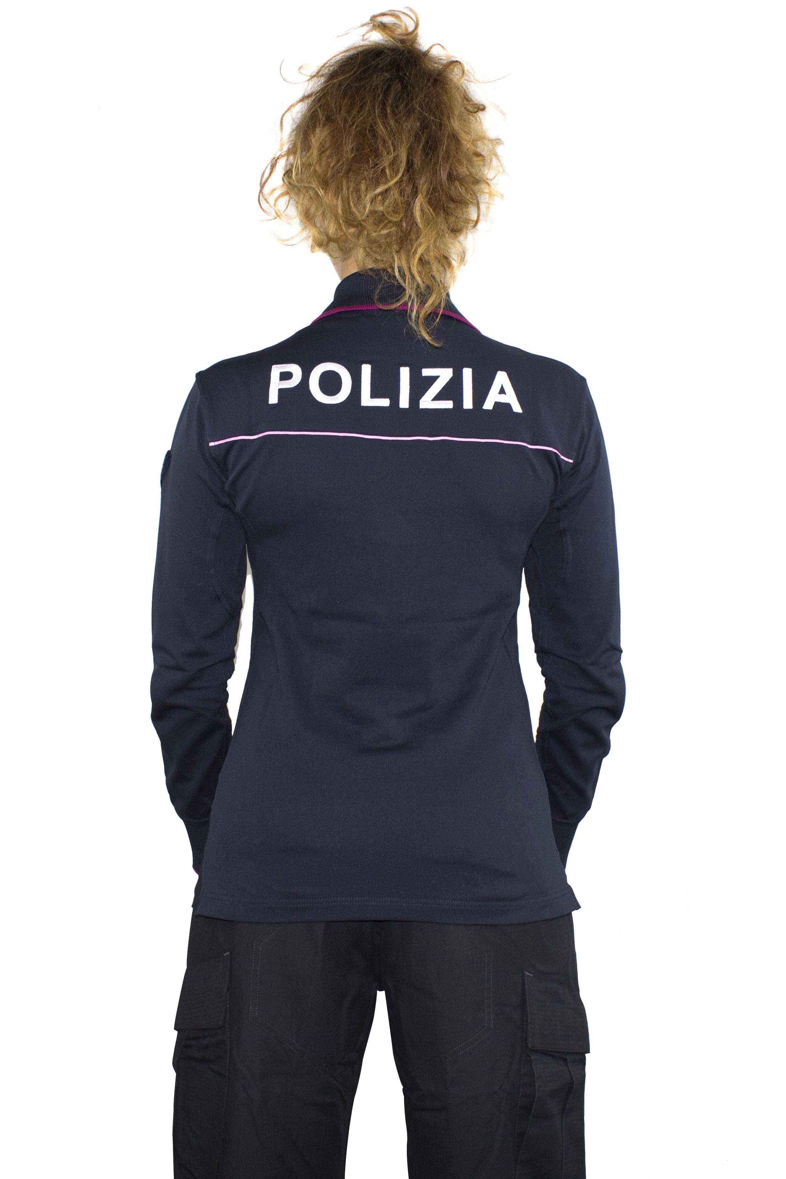 POLICE LONG SLEEVE POLO WOMAN